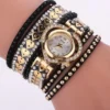 SHEIN Rhinestone Decor Round Pointer Quartz Watch