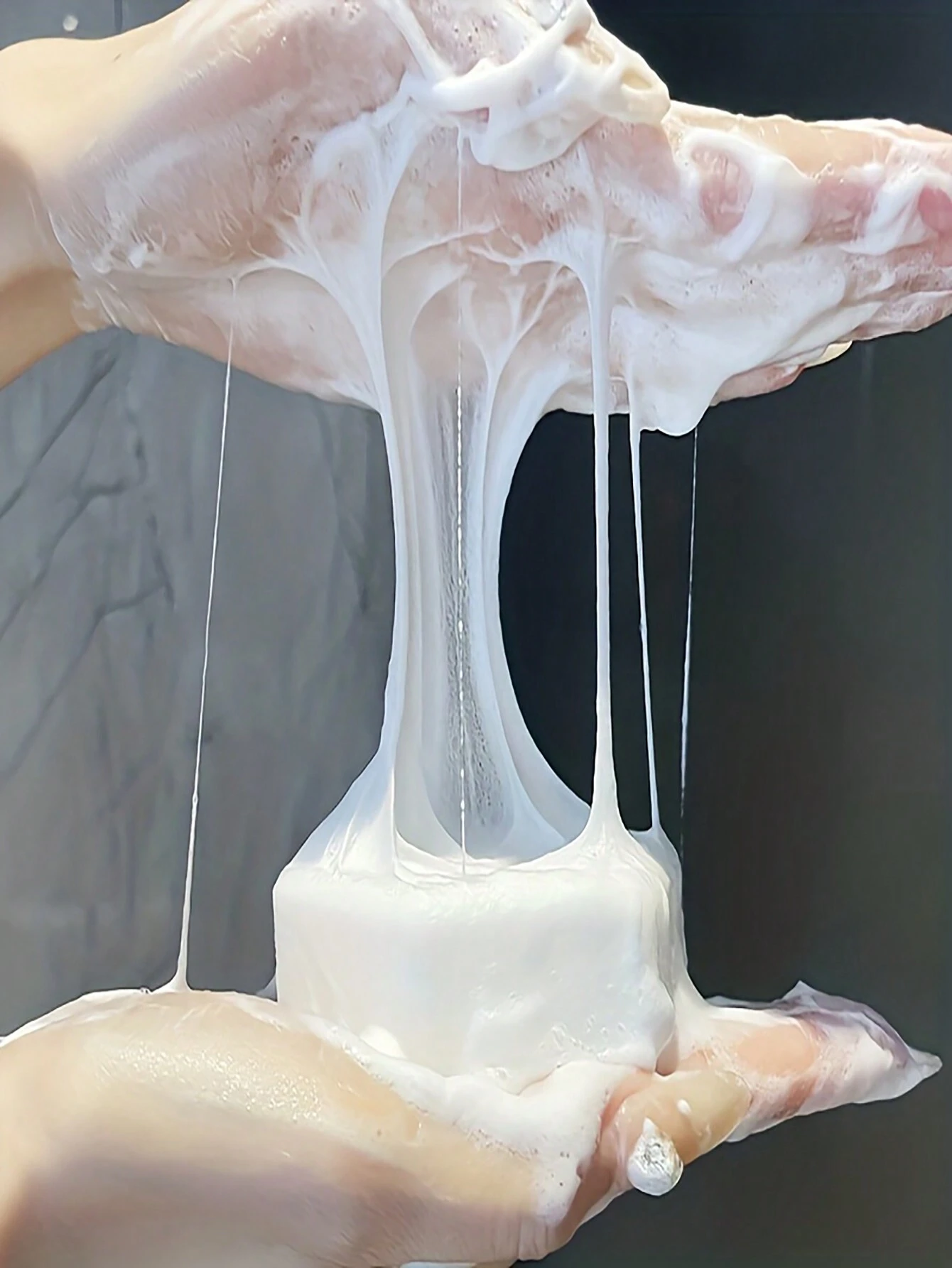 SHEIN 1pc Sheep Milk & Silk Protein Essential Oil Soap For Deep Cleansing, Repairing And Nourishing Skin - Image 3