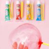 SHEIN 5pcs Random Color Bubble Balloons, Enjoy Nostalgic Bubble Blowing Game - Suitable For Birthday Parties And Game Props
