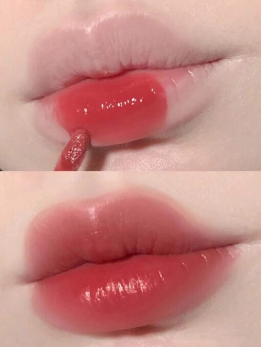 SHEIN DAIMANPU Water Gloss Lip Glaze,Milk Bottle Design Non-Fading - Image 3