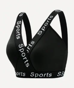 SHEIN Fashion Low Impact Seamless Wirefree Sports Active Yoga Top Tank Bra