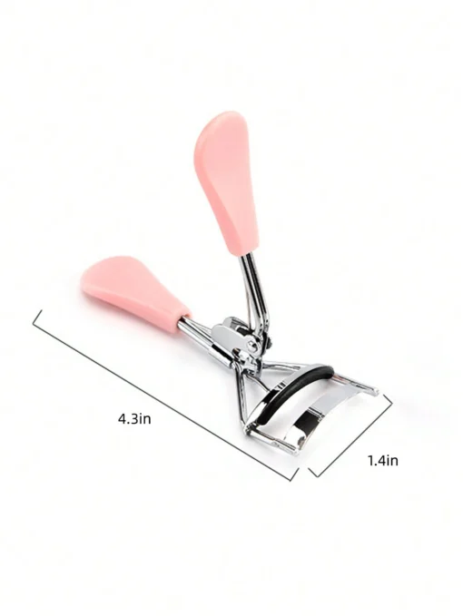 SHEIN 1pcs Green Duckbill Eyelash Curler With Pads Achieve Perfect Curls In 5 Seconds - Image 3