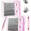 SHEIN SANISHI Sanishi Lashes Eyelash Curler, 144pcs D-Curl 9-16mm Length