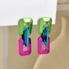 SHEIN 1pair European And American Style Simple