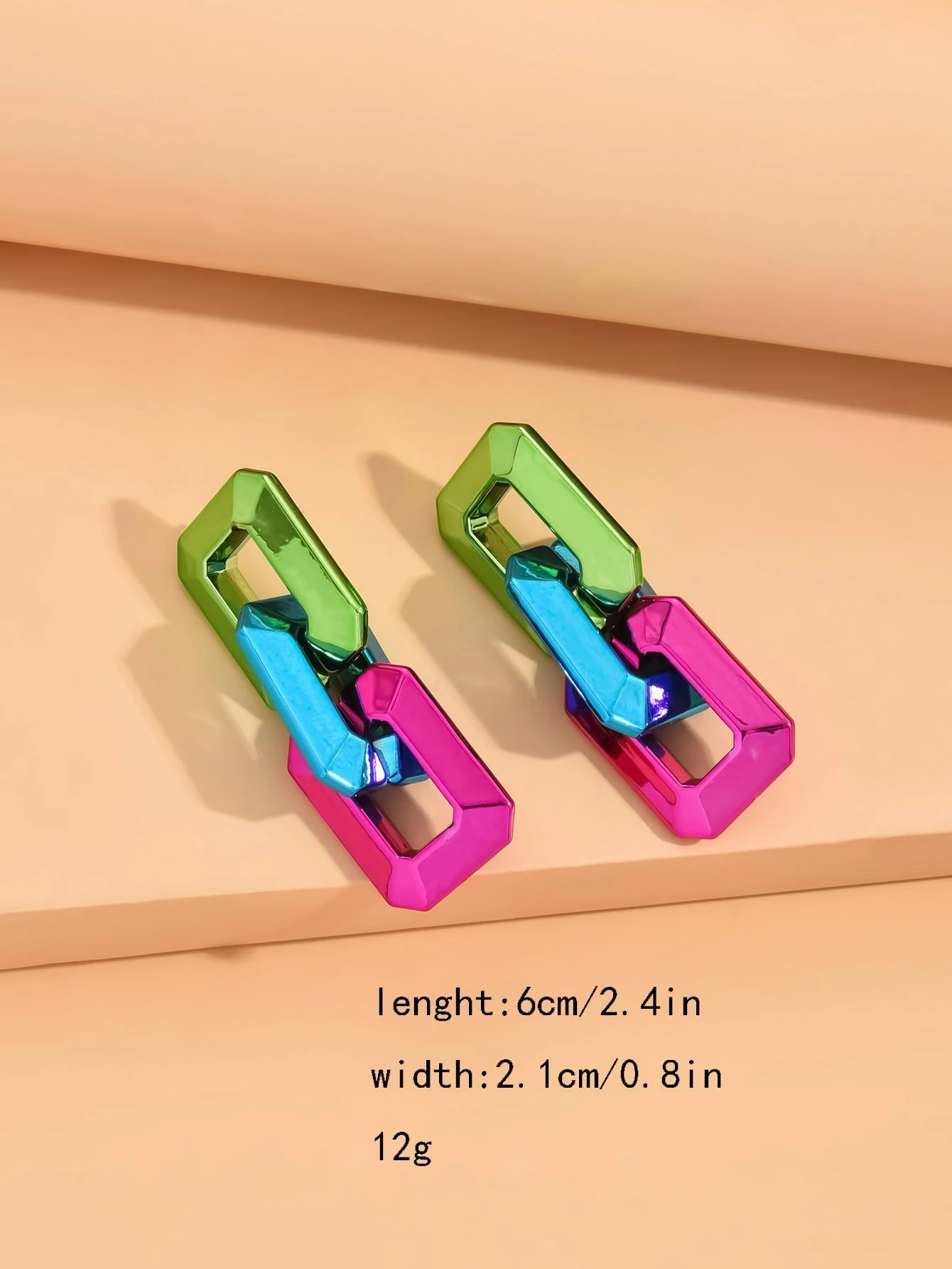 SHEIN 1pair European And American Style Simple - Image 2