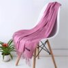 SHEIN 1pc 190*70cm Classic Solid Color Windproof Scarf