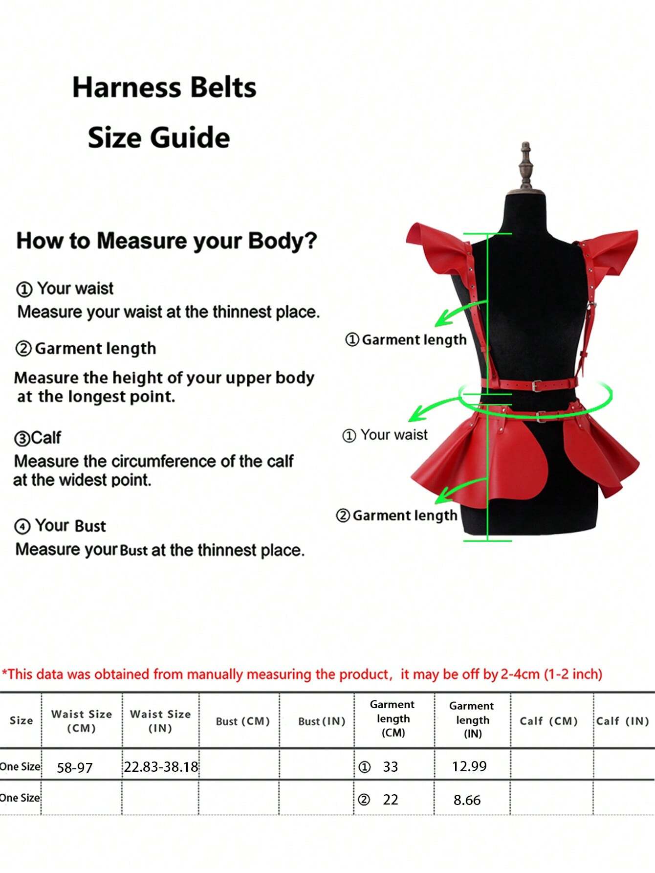 SHEIN 2pcs Punk Style Women Solid Frill Mini Skirt With Silver Rivet Decor - Image 3