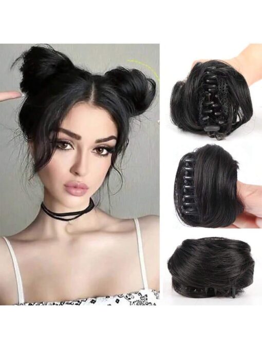 SHEIN Chignon Donut Hair Stretcher Elastic Hair Stroke
