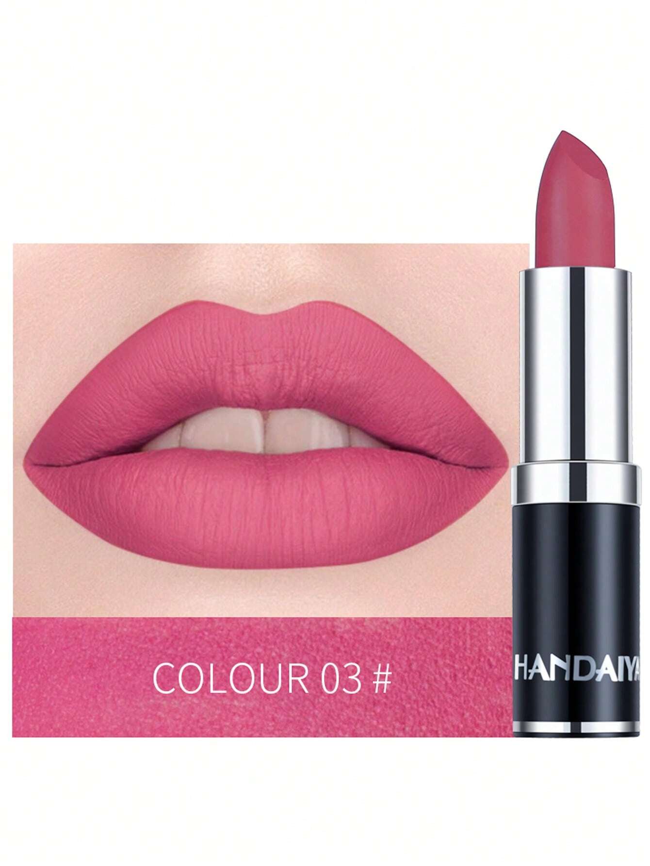 SHEIN HANDAIYAN Matte Mist Permanent Moisturizing Lipstick Velvet