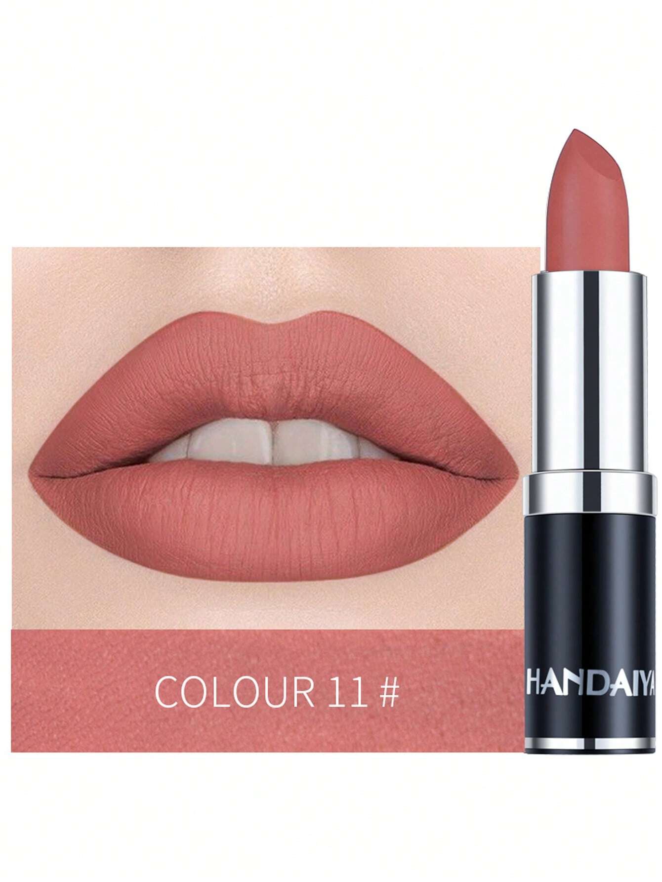SHEIN HANDAIYAN Matte Mist Permanent Moisturizing Lipstick Velvet