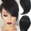 Synthetic Side Bangs Hair Extensions Clip In Side Bangs Fake