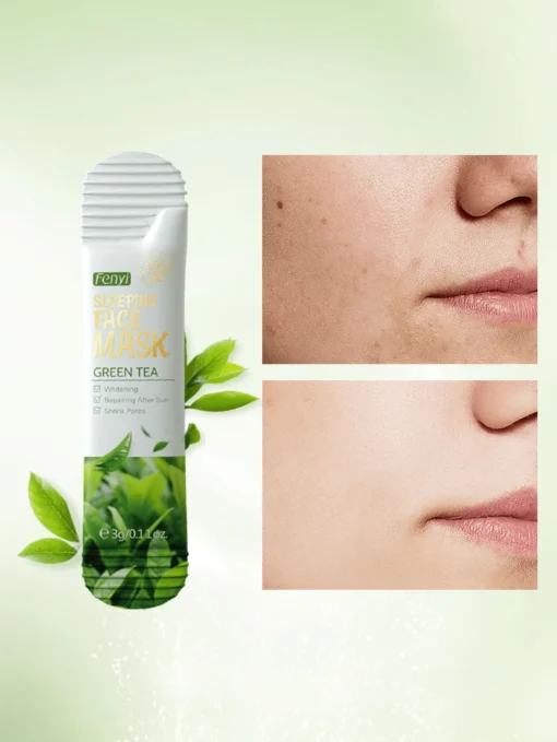 SHEIN 1 Set 7-Pcs Non Irritating Sleeping Mask,Moisture Repair Face Mask - Image 3
