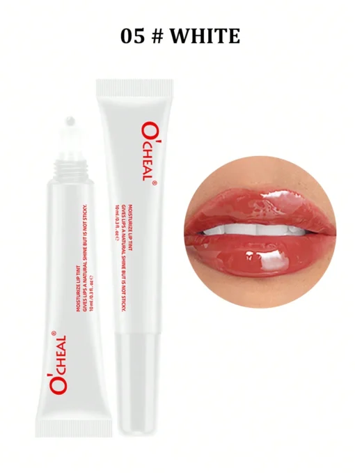 SHEIN O'CHEAL 1pc Hydrating Lip Glow Oil, Plumping Lip Gloss, Moisturizing Lip Oil Gloss