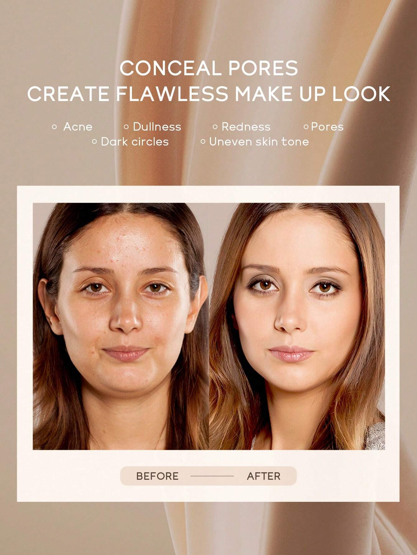 SHEIN 1Pc Long Lasting Quiyum CC Cream 30g Natural Makeup Waterproof Concealer #101 - Image 2