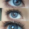 1 Pair Of New Tricolor Contact Lenses, 14.5mm, With A Moisture Content Of 40%
