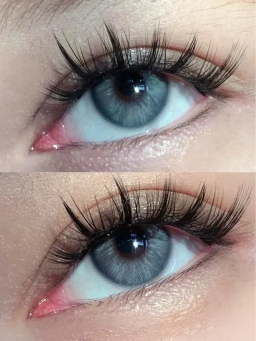 shein 1 Pair Of New Tricolor Contact Lenses, 14.5mm, With A Moisture Content Of 40% - Image 2