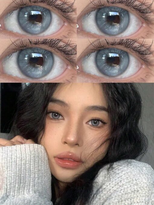 shein 1 Pair Of New Tricolor Contact Lenses, 14.5mm, With A Moisture Content Of 40% - Image 3