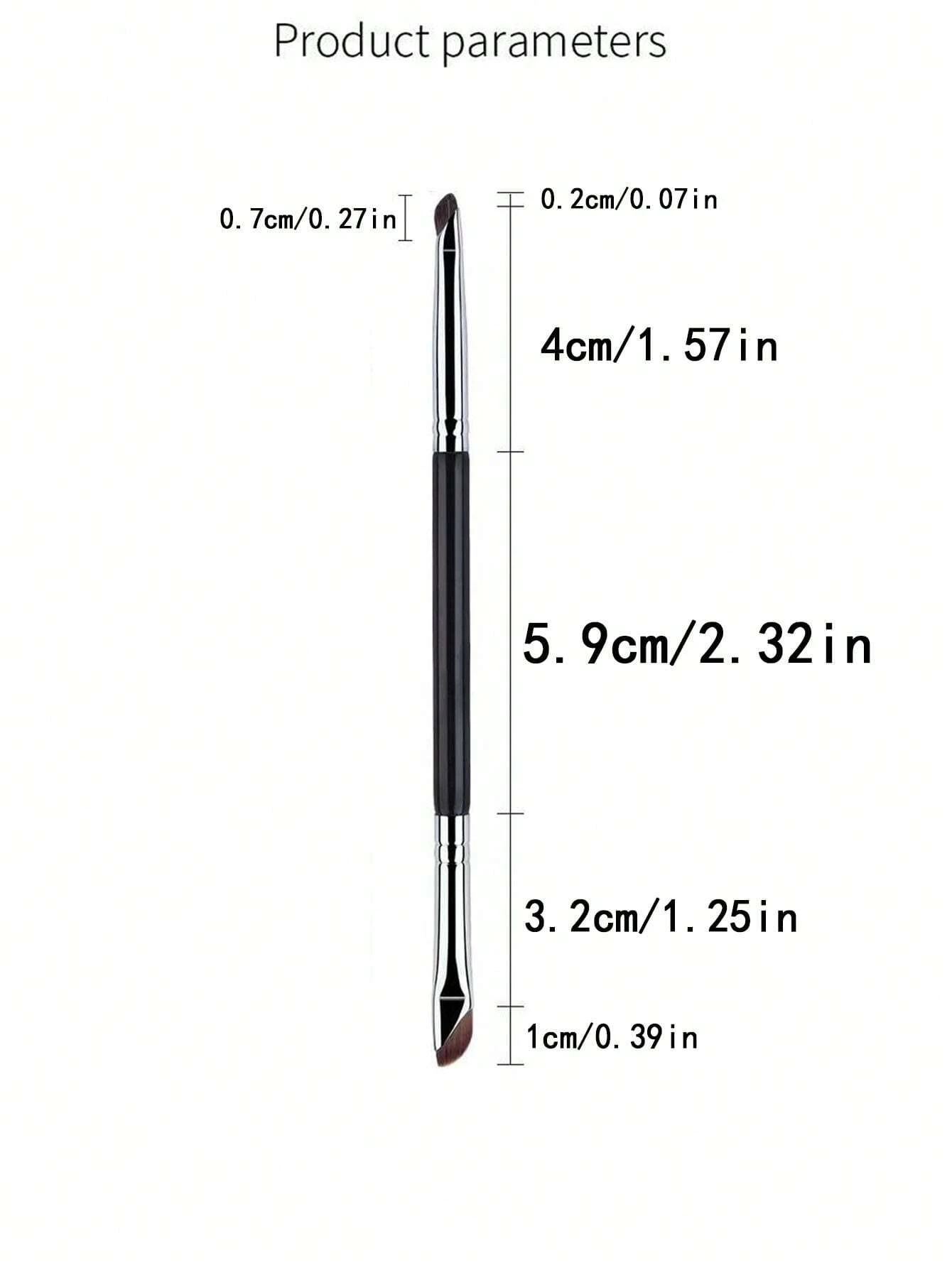 SHEIN 1pc Dual Ended Eyeliner Brush Fine Detail Shader Brush - Image 4