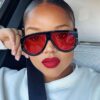 SHEIN 1pc Oversized Sports Fashion Glasses