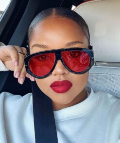 SHEIN 1pc Oversized Sports Fashion Glasses