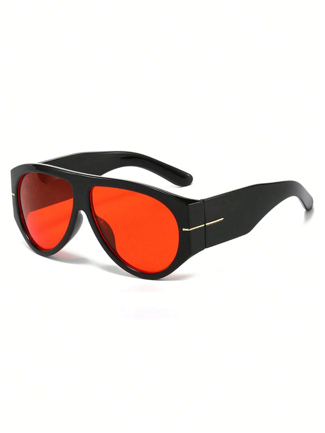 SHEIN 1pc Oversized Sports Fashion Glasses - Image 3