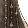 SHEIN 44pcs Gorgeous Gemstone Dreadlocks Hair Jewelry