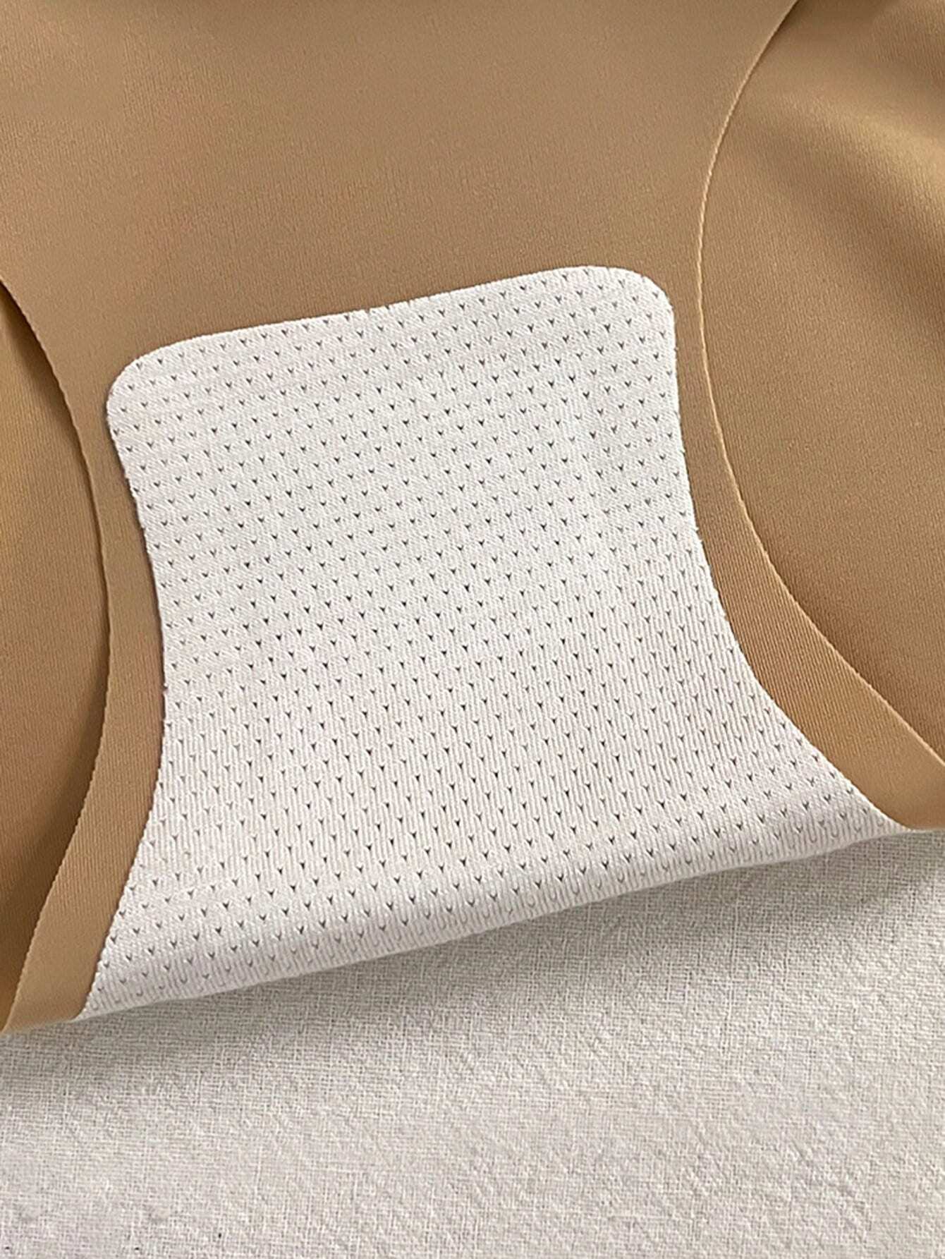 SHEIN 6PCS Seamless Comfortable Briefs Solid Color Seamless Sexy Panties - Image 5