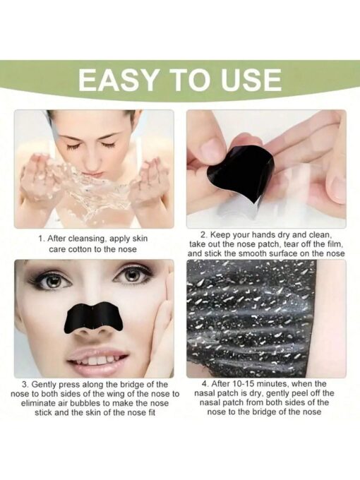 SHEIN 1 pcs Bamboo Charcoal Blackhead Remover Nose - Image 2