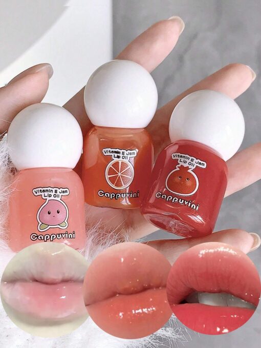 SHEIN Cappuvini Vitamin E Jam Lip Oil Pomelo  #03 - Image 2