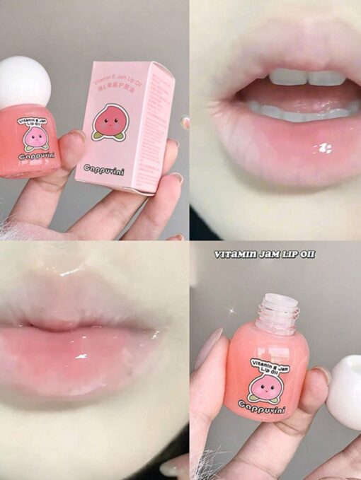 SHEIN Cappuvini Vitamin E Jam Lip Oil Pomelo  #03 - Image 3