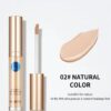 HANRU Liquid Concealer,Long-Lasting Liquid Concealer, Even Skin Tone