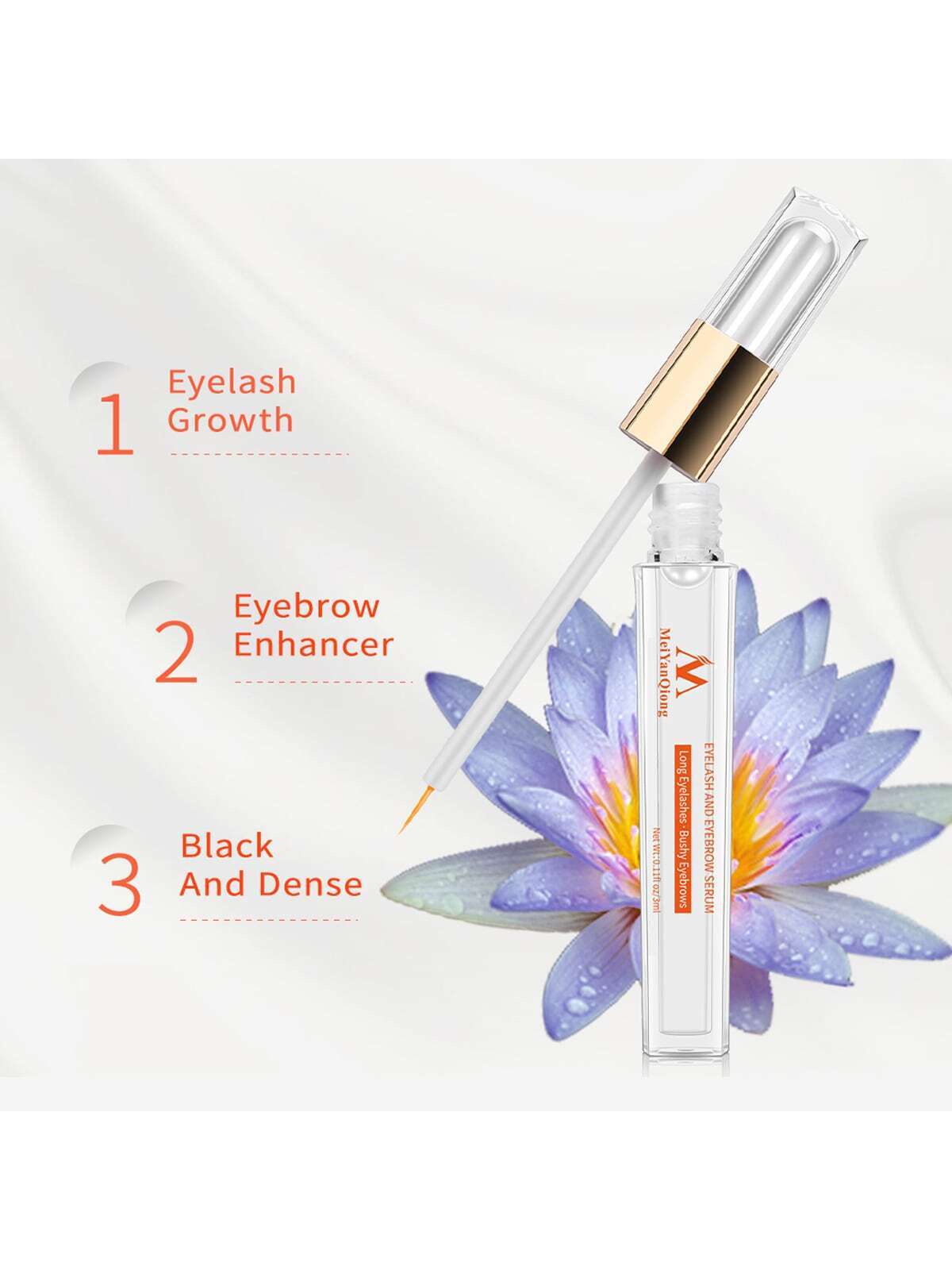 SHEIN Natural Volume Eyelash & Eyebrow Serum 1Pc - Image 2