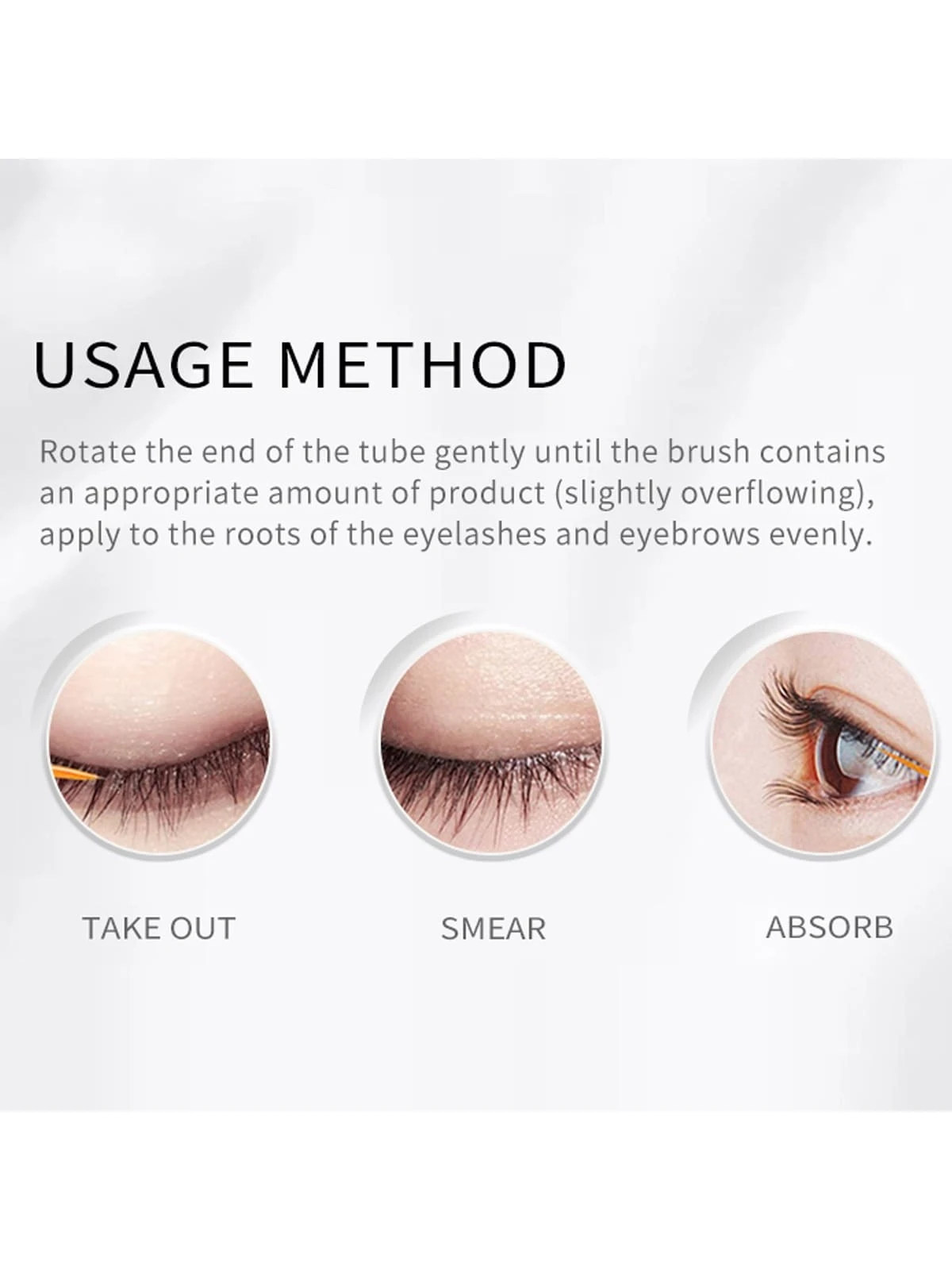 SHEIN Natural Volume Eyelash & Eyebrow Serum 1Pc - Image 3