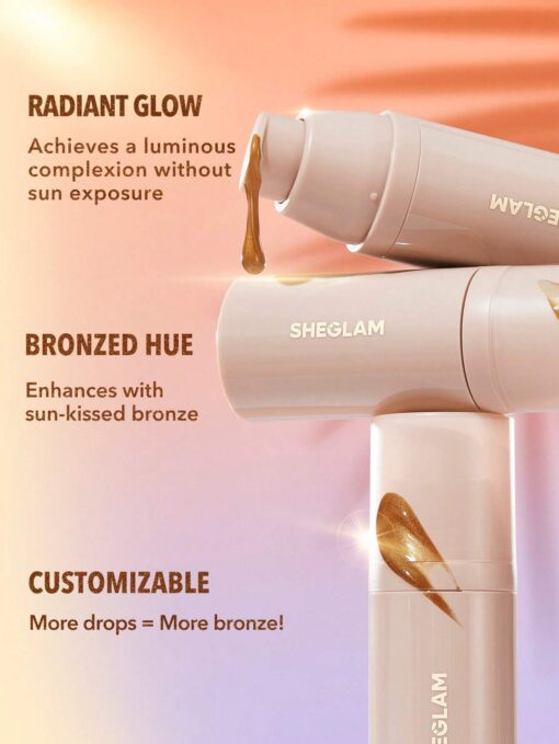 SHEGLAM Glo Hero Bronzing Drops Valentine's Day Decor Love - Image 3
