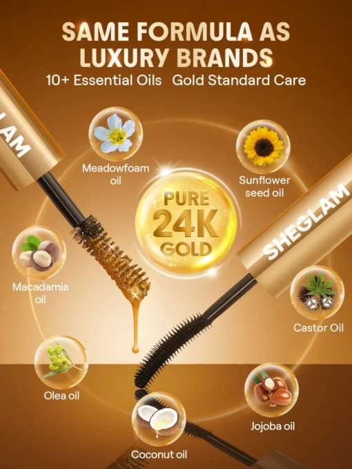 SHEGLAM All-In-One 24k Multi-Effect Mascara - Image 3