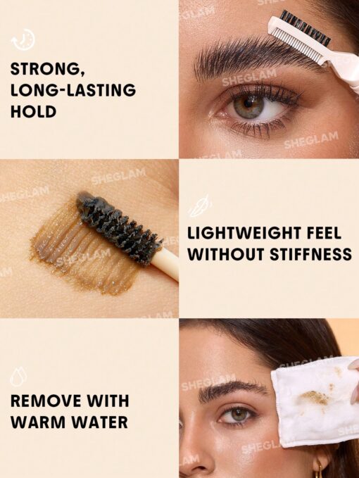 SHEGLAM Save It Laminating Brow Gel - Image 3