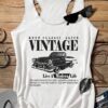 Attitoon Women's Casual Vintage Car Graphic Muscle Tank Top