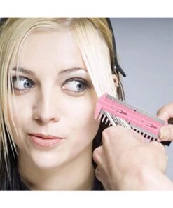 SHEIN 1pc Double Edged Razor Comb With Blades Hair