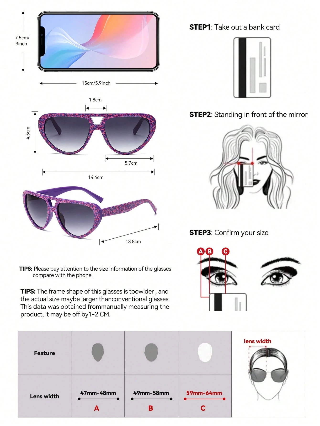 SHEIN Vintage Retro Pilot Style Plastic Fashion Glasses - Image 3