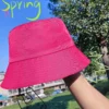 SHEIN Solid Bucket Hat Casual