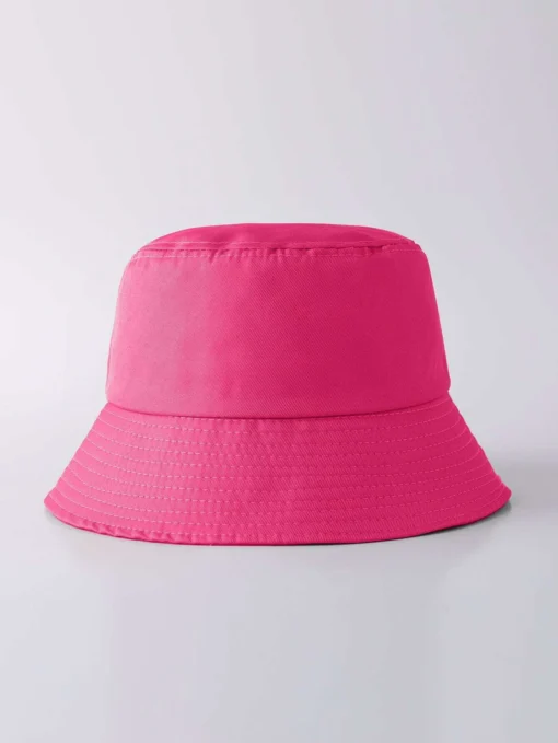 SHEIN Solid Bucket Hat Casual - Image 2