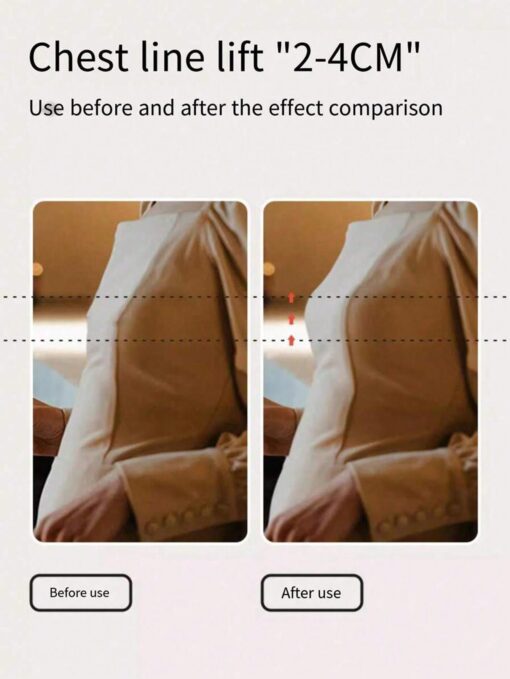 SHEIN 5pairs Disposable Breast Lift Tape, Non-Woven Fabric Anti-Droop Push-Up - Image 3
