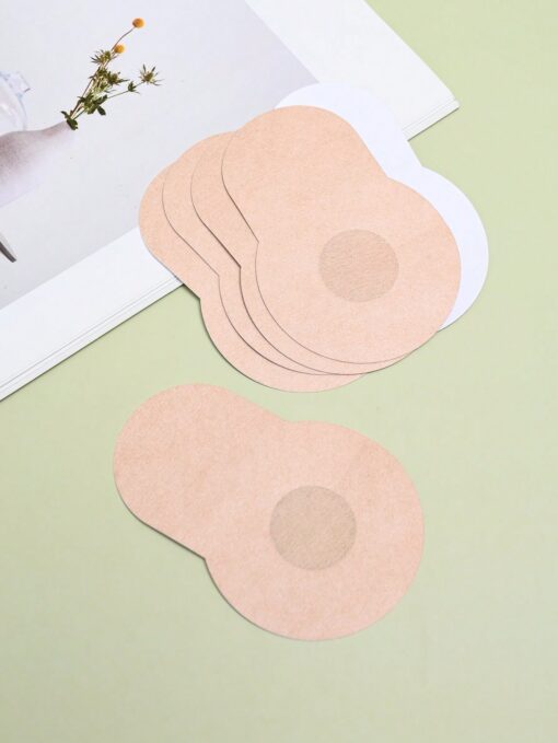 SHEIN 5pairs Disposable Breast Lift Tape, Non-Woven Fabric Anti-Droop Push-Up - Image 4