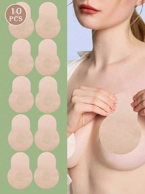 SHEIN 5pairs Disposable Breast Lift Tape, Non-Woven Fabric Anti-Droop Push-Up