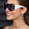 shein 1pc Oversized Fashion Fashion Glasses For Women