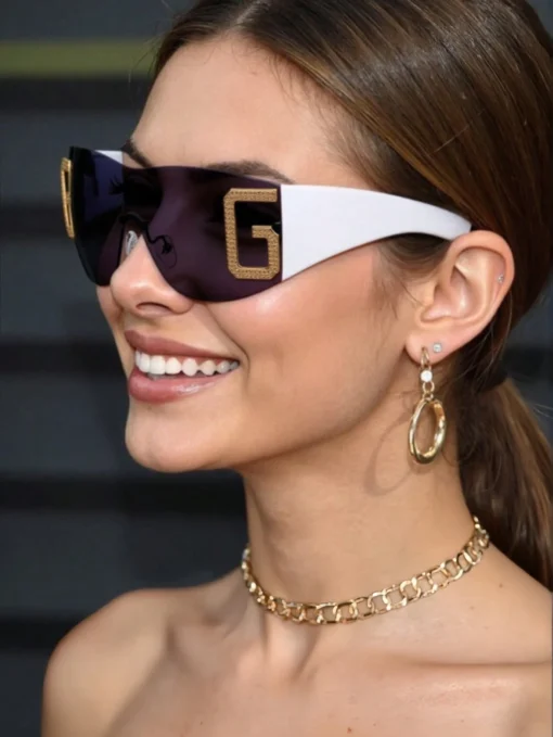 shein 1pc Oversized Fashion Fashion Glasses For Women