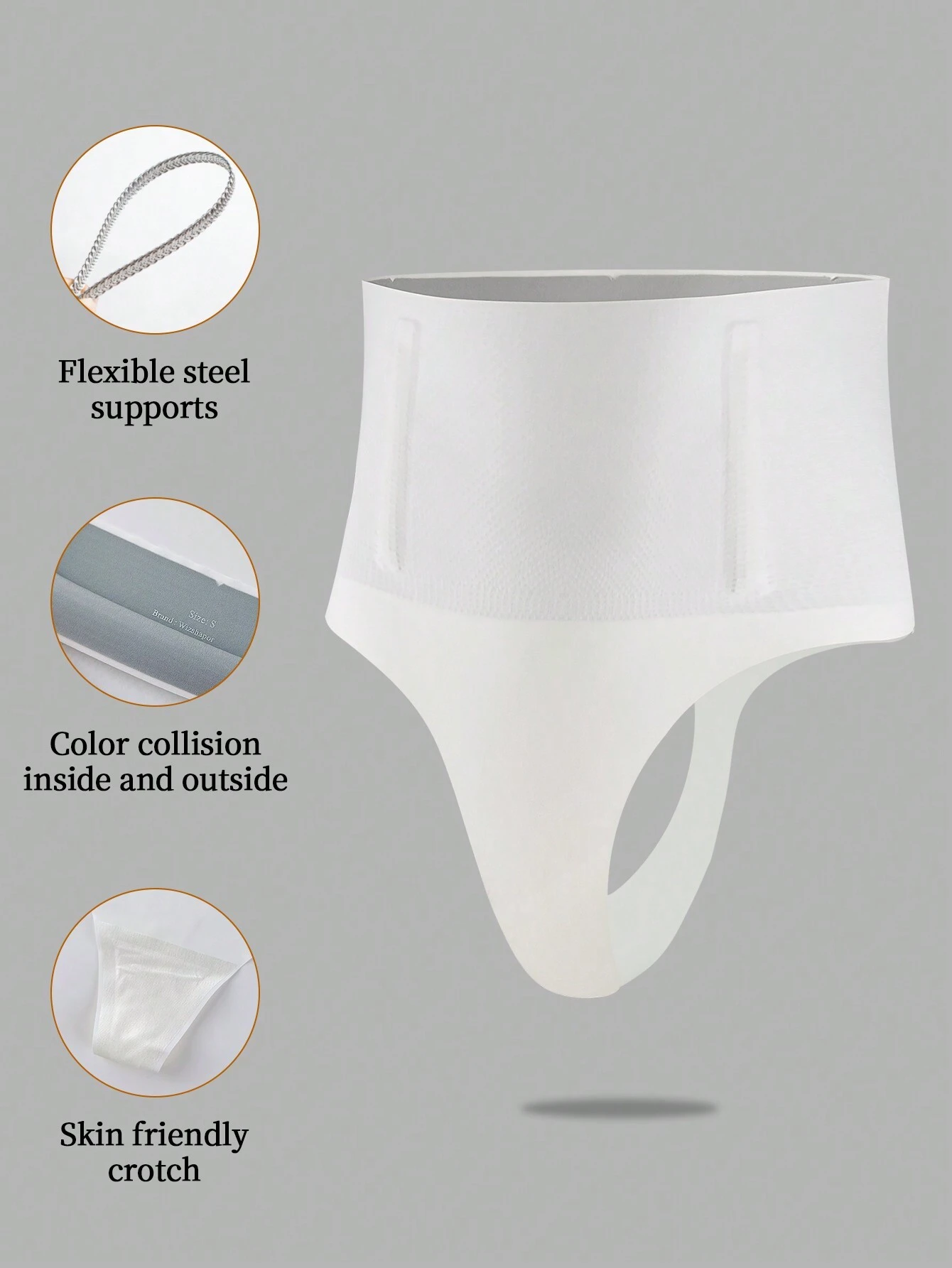 SHEIN Ladies Seamless Shapewear Bottom Body Sculpting Briefs, Sexy - Image 4