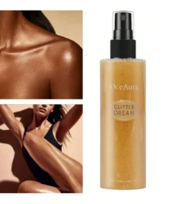 MSFLIBNH 1 Bottle Of 80/100ml Body Glitter Spray