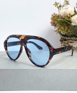 SHEIN New Retro Extra Large Frame Wraparound Fashion Glasses
