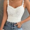 SHEIN LUNE Guipure Lace Cami Top